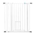 Carlson Extra High Pet Gate with Cat Flap for Dogs Height 91.44cm