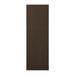 Furnish My Place Modern Indoor/Outdoor Commercial Solid Color Rug - Chocolate 3 x 24 Pet and Kids Friendly Rug. Made in USA Runner Area Rugs Great for Kids Pets Event Wedding