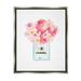 Stupell Industries Mixed Pink Flower Bouquet Luxury Fashion Motif Graphic Art Luster Gray Floating Framed Canvas Print Wall Art Design by Amelia Noyes