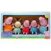Peppa Pig Family Fun Set Plush 5-Pack (Daddy Pig Mummy Pig Peppa Pig George Pig & Rebecca Rabbit)