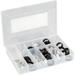 Wheels Manufacturing Aluminum Headset Spacer Kit - 1-1/8 Assorted 105pcs Silver