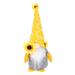 Sunflower Gnome Decoration Swedish Dwarf Doll Cute Elf Ornament for Home Decor Garden Farmhouse Kitchen Holiday Gift Party
