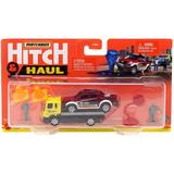 Matchbox Hitch & Haul 16 Chevy Colorado Xtreme / MBX Flatbed King Diecast Vehicle (MBX Service II)