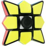 IXTIX Fidget Spinner Cube for Christmas Gift 1x3x3 Spinner Speed Cube Puzzle Anxiety and Stress Relief Spinning Top Cube Rotatable Spinner Cube Toy Early Educational Finger Speed Cube for