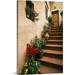 Great BIG Canvas | Tuscan Staircase Italy Canvas Wall Art - 16x24