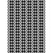 Ahgly Company Machine Washable Indoor Rectangle Transitional Silver Gray Area Rugs 7 x 10