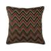 Euro Sham Pillow Covers Grey Euro Pillow Sham 26x26 inch (65x65 cm) Velvet Cushion Cover For Sofa Pillow Covers with Chevron Patterned Modern Style Pillow - Dress Chevron