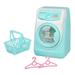 Toddler Cleaning Toy Washing Machine-play Washer for Kids-electronic Toy Washer with Realistic Sounds and Functions Pretend Role Play Appliance Toys for Toddlers