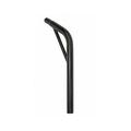 Lowrider Steel Bike Bicycle Lay-Back SEATPOST with Support 25.4 Black. Bike Part Bicycle Part Bike Accessory Bicycle Accessory