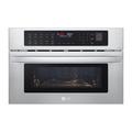 LG 30" 1.7 Cu. Ft. Self-Cleaning Electric Wall Oven, Stainless Steel in Gray | 20.13 H x 29.75 W x 23.19 D in | Wayfair MZBZ1715S