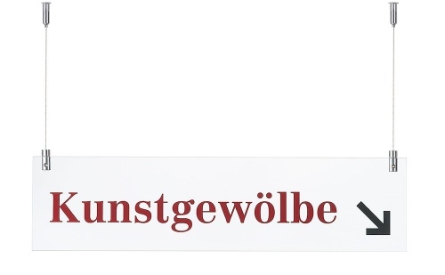 GALERIE Deckenhänger, ESG, 20 x 80 cm, einscheibig Image