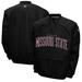 Men's Franchise Club Black Missouri State University Bears Members Windshell V-Neck Pullover Jacket