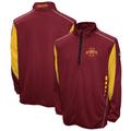 Men's Franchise Club Cardinal Iowa State Cyclones Flex Thermatec Quarter-Zip Jacket