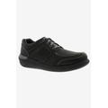 Men's Miles Casual Shoes by Drew in Black Nubuck Leather (Size 14 M)