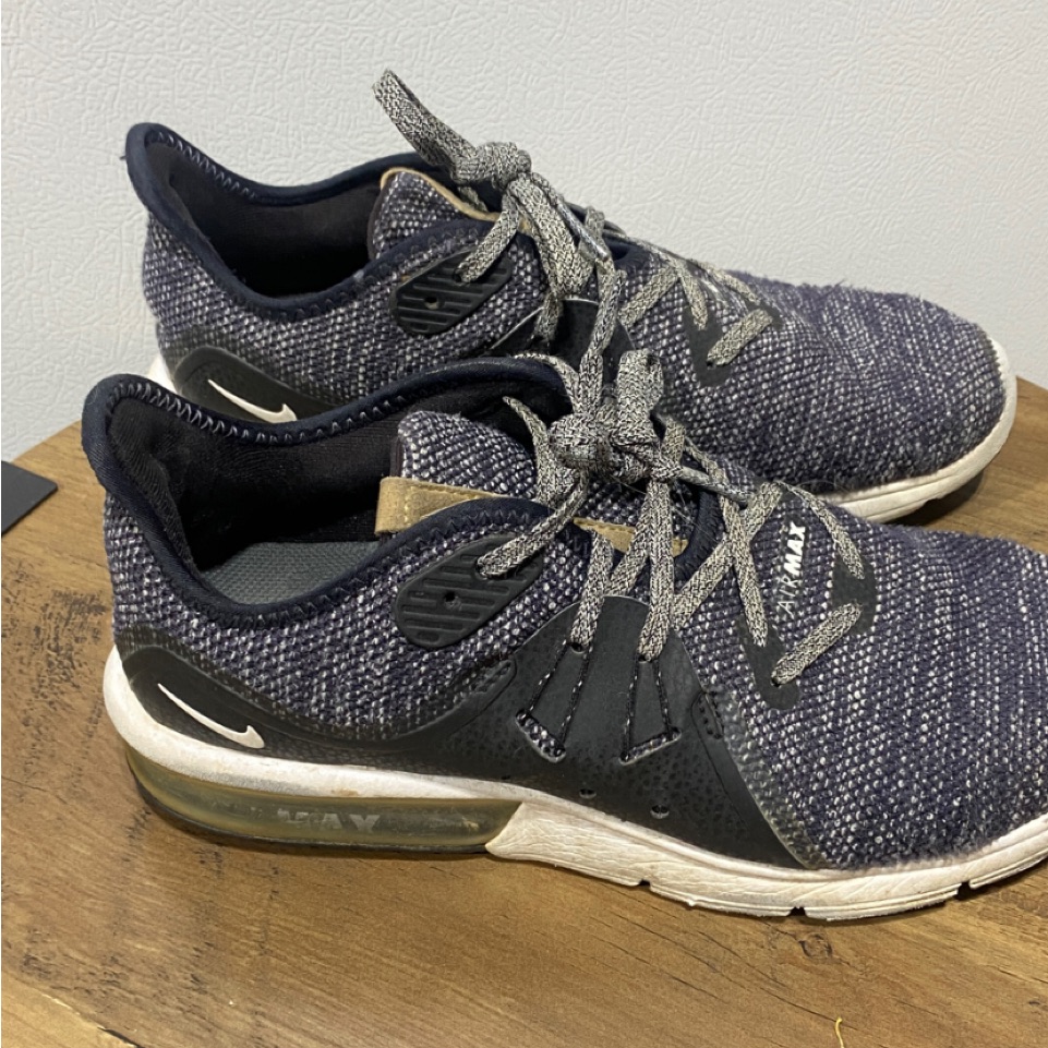 Nike Shoes | Black Nike Tennis Shoes | Color: Black/Gray | Size: 8