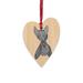 The Holiday Aisle® Ghoul Wooden Holiday Shaped Ornament Wood in Brown/Gray | 3 H x 3 W x 1 D in | Wayfair 233CAC91E35A42A1905D26684356AAB8