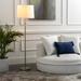 Everly Quinn Anelise 62" Floor Lamp Metal in Gray | 62 H x 16.5 W x 16.5 D in | Wayfair 7F178CD509EB45AE9A17663D177A43CB