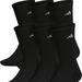 Adidas Underwear & Socks | Adidas 6 Pair Of Mens Athletic Cushioned Socks | Color: Black | Size: L