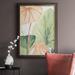 Bayou Breeze Blush Breeze IV Premium Framed Canvas- Ready To Hang Canvas, Solid Wood in Green/Orange | 20 H x 16 W x 2.5 D in | Wayfair