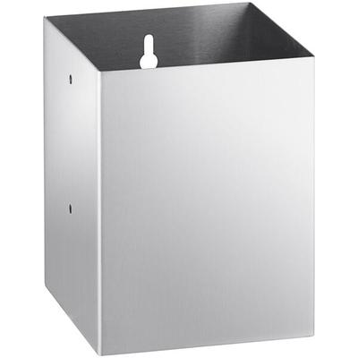 ServSense Stainless Steel Countertop / Wall-Mount Straw and Flatware Organizer