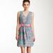 Jessica Simpson Dresses | Jessica Simpson Floral Pompom Trim Dress | Color: Gray/Pink | Size: 4