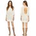 Free People Dresses | Free People Dress Ivory Embroidered 3/4 Sleeve | Color: Cream/White | Size: M