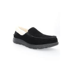Wide Width Women's Propet Britt Slippers by Propet in Black (Size 6 W)