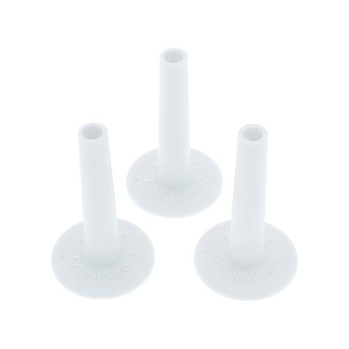 No Nuts Cymbal Sleeves 3 White