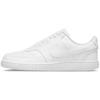 Sneaker NIKE SPORTSWEAR "COURT VISION LOW NEXT NATURE", Gr. 45, weiß (weiß, weiß, weiß), Synthetik, sportlich, Schuhe, inspiriert vom Design des Nike Air Force