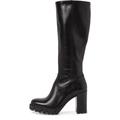 High-Heel-Stiefel TAMARIS Gr. 37, Normalschaft, schwarz Damen Schuhe High Heels