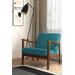 Zephyr Lounge Chair in Turquoise - Alpine Furniture RT641A-TUR
