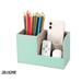 SR-HOME Multi-Function Desk Organizer Mint Faux Leather in Green | 4.33 H x 7.99 W x 3.66 D in | Wayfair SR-HOMEc51c86a