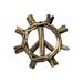 Breakwater Bay Irmlind Drifwood Peace Sign Sculpture Wood in Brown | 15.75 H x 15.75 W x 1.97 D in | Wayfair 167E41FD9314414F957B74D5AFB06DD0