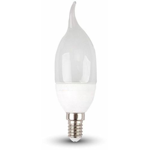 V-tac - LED-Glühbirne E14 4W Flamme Kerze 4000K