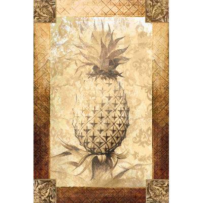 Bay Isle Home™ Pineapple Canvas | 30 H x 20 W x 1.25 D in | Wayfair B8896699F149450B899054A4F4B4C9FD