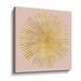 Wrought Studio™ Sunburst I on Pink - Wrapped Canvas Graphic Art Canvas in White | 36 H x 36 W x 2 D in | Wayfair 6AE8740DCF5D4D6883F55556FFDA4956