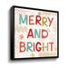 The Holiday Aisle® Sweet Treats VI - Floater Frame Textual Art on Canvas in White | 36 H x 36 W x 2 D in | Wayfair C9EB6AF80039489AA9F01B336DA754BB