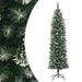 vidaXL Christmas Tree Party Decoration Artificial Slim Tree with Stand PVC