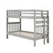 Olympus Twin-over-Twin 2-drawer Solid Wood Bunk Bed with Ladder