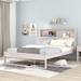 3-Pieces Bedroom Sets Platform Bed with Nightstand and Dresser