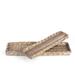 Rattan Woven Bread Trays, Set of 2 - 33"L x 9.75"W x 2.5"H