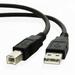 6ft USB Cable for: DYMO Label Writer 450 Twin Turbo label printer 71 Labels Per Minute Black/Silver (1752266)