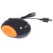 Professional Wired Mute Mouse 1000DPI Optical Mouse for Laptop PC Notebook and Orange