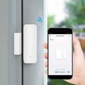 Holiday Savings 2022! Feltree Smart WiFi Door Sensor Wireless Window Sensor Real-time Message Notification Home Security Door Open Entry Sensor White