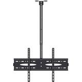 Ceiling TV Mount For 40-70 inch Flat Panel Televisions Articulating Hanging Swivel TV Pole Bracket Adjustable Height 110 Pound Capacity