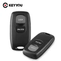 KEYYOU – coque de clé télécommande à 2/3 boutons entrée sans clé pour Mazda série 2 3 6 2004 2005