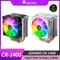 Jonsbo CR1400 x99 processeur refroidisseur 2011 v3 refroidisseur de processeur 4 caloducs ARGB
