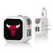 Chicago Bulls Solid Design USB Charger