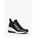 Michael Kors Willis Stretch Knit Trainer Black 11