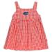 Girls Toddler Garb Orange Florida Gators Cara Woven Gingham Dress